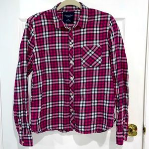 American Eagle Pink Flannel